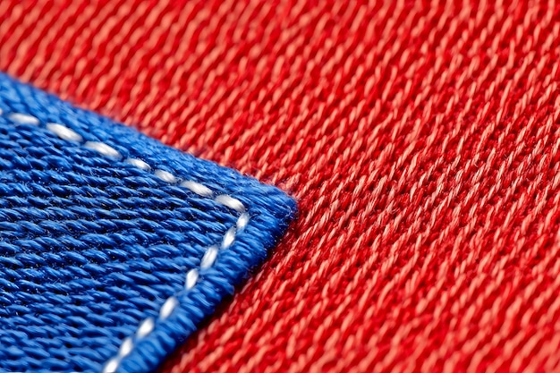 detal haftu na tkaninie